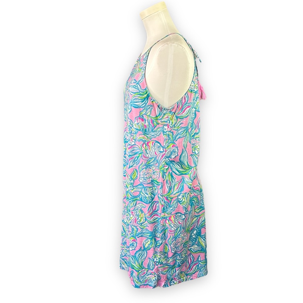 Lilly Pulitzer Margot Swing Dress Pelican Pink Off The Scales Size Small - Picture 3 of 12